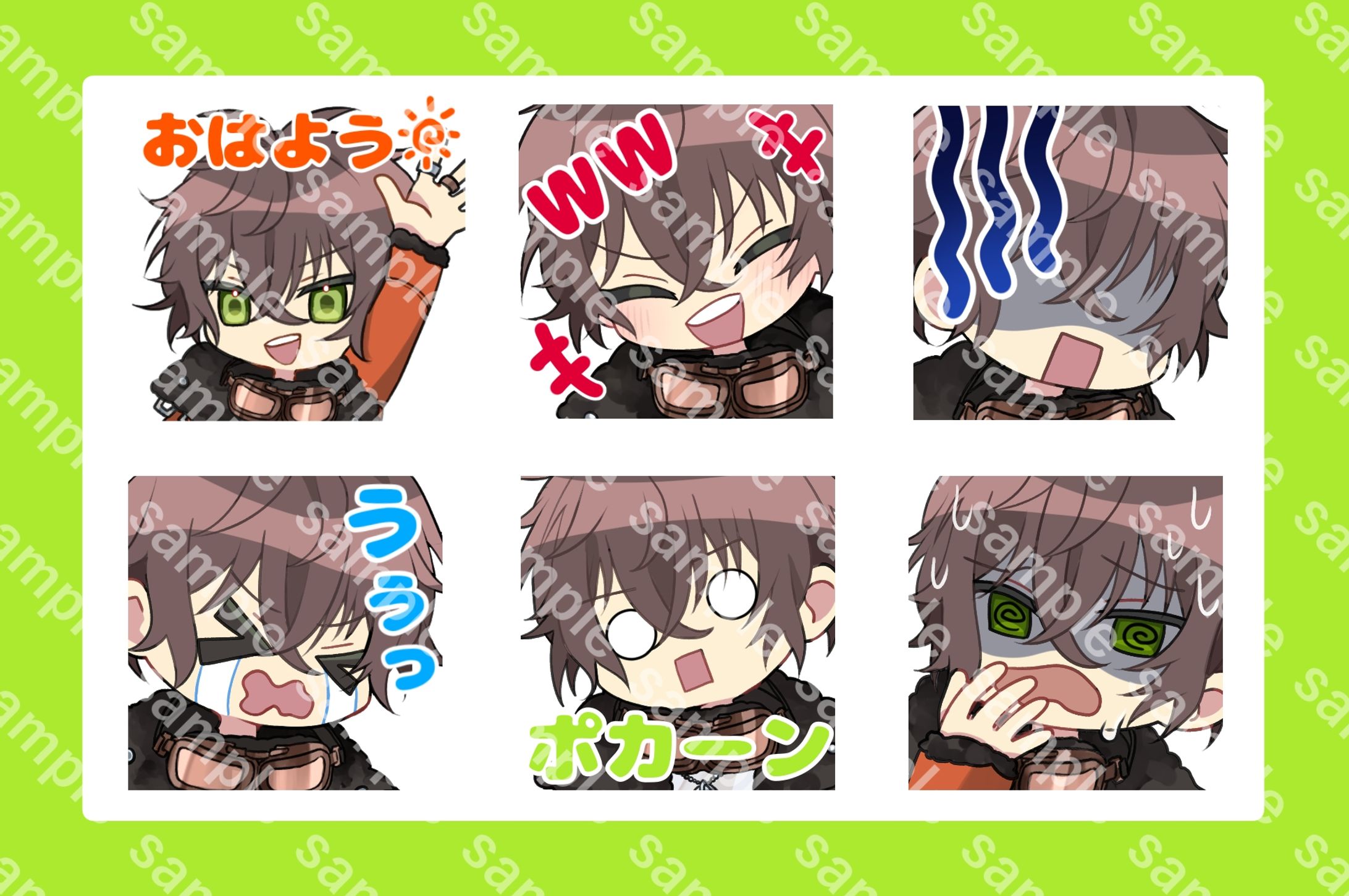 個人VTuber 陽ノ下若葉様：メンバーシップスタンプ-1