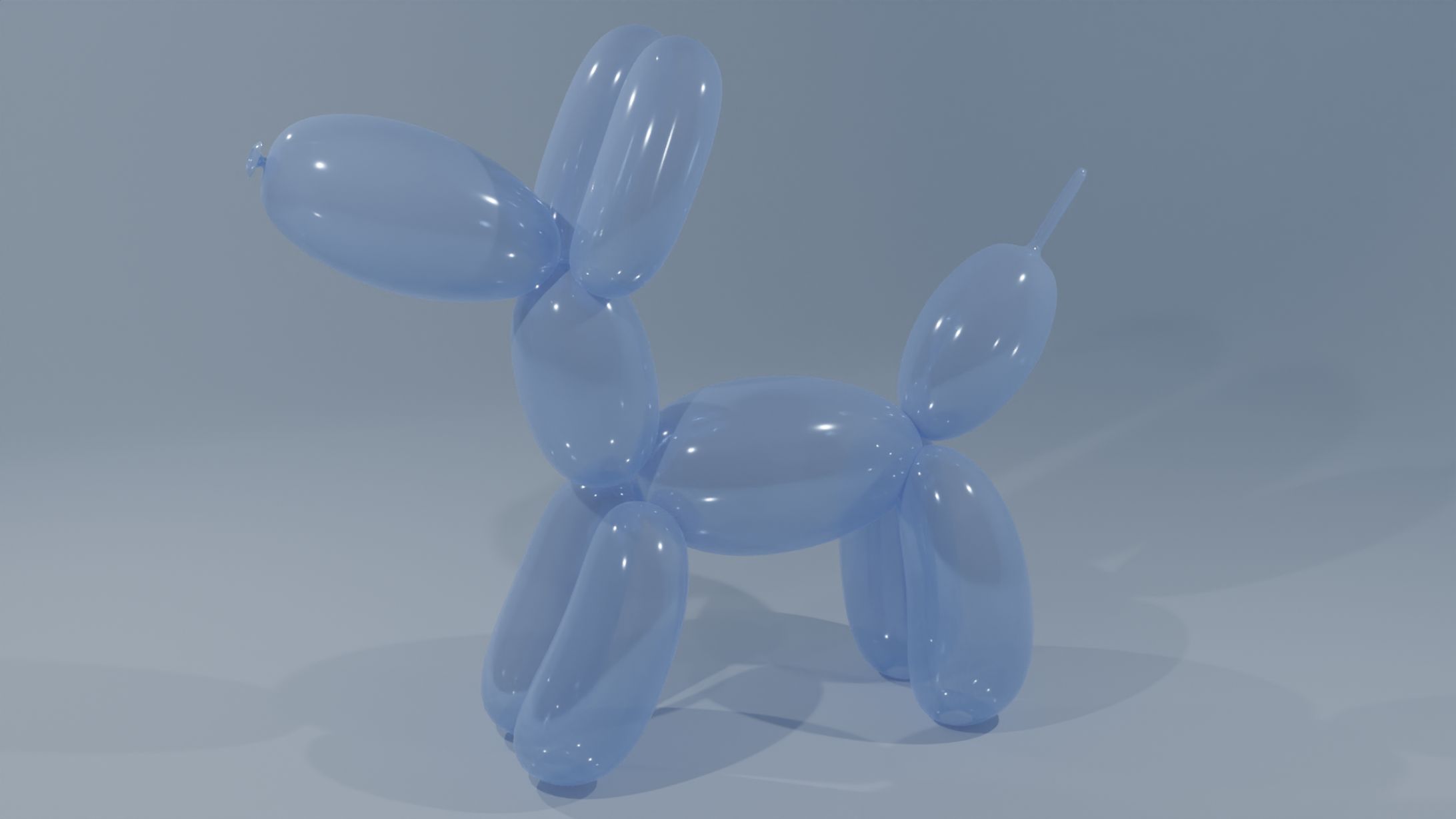 バルーンドッグ(3D model)-1