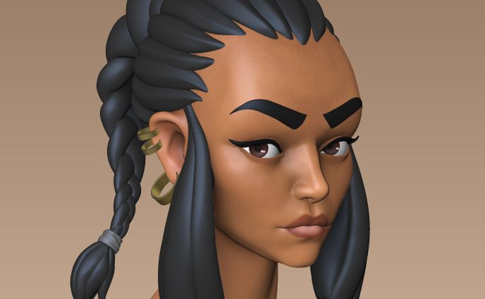 Forehead