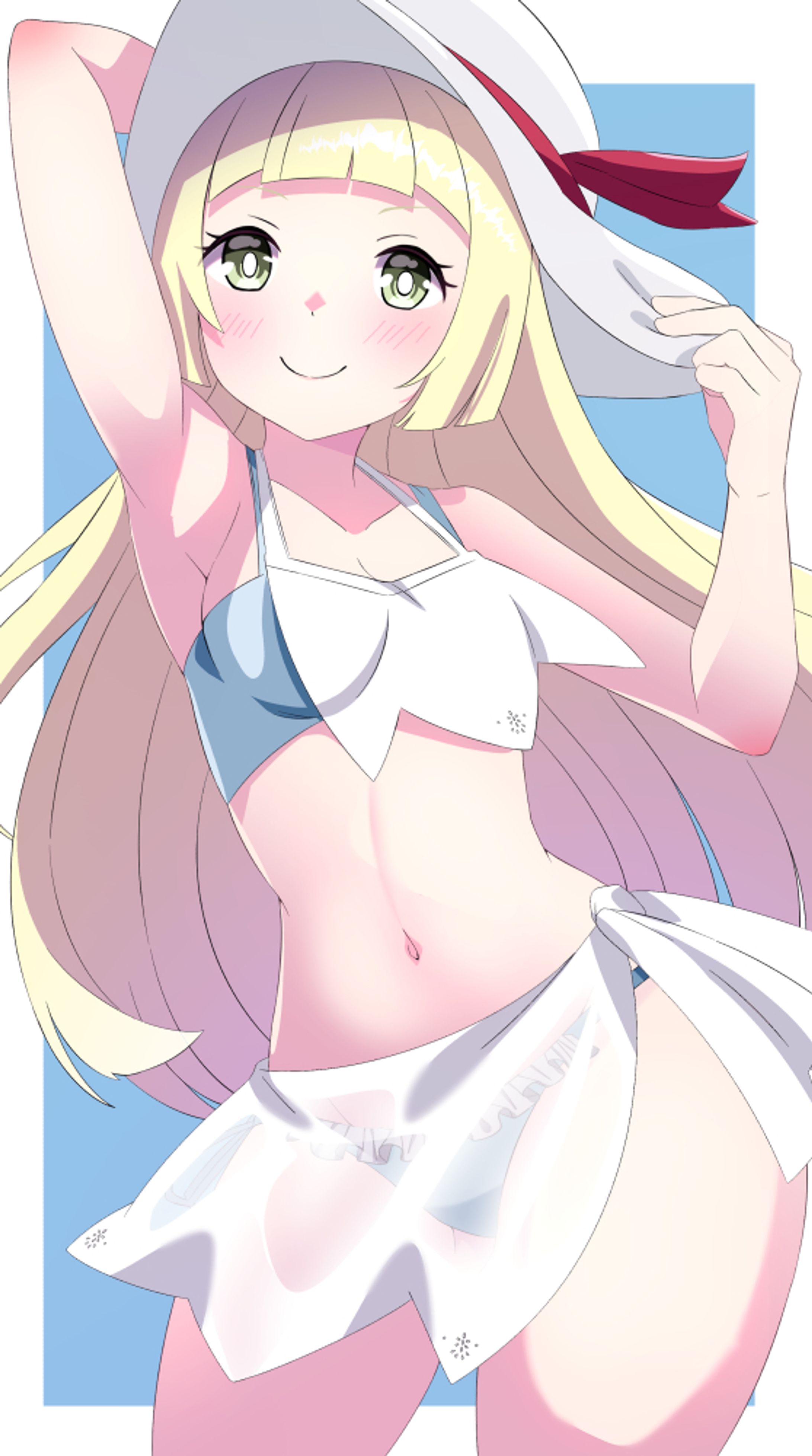 リーリエ水着姿-1