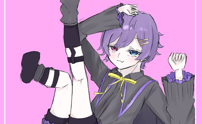 【創作】等身全身イラスト