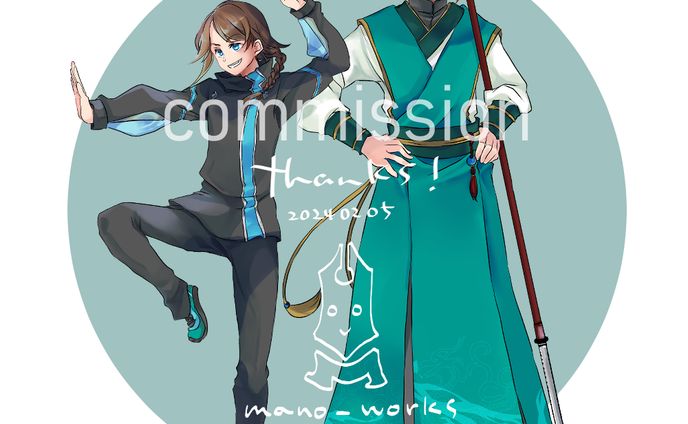 TRPG用立ち絵