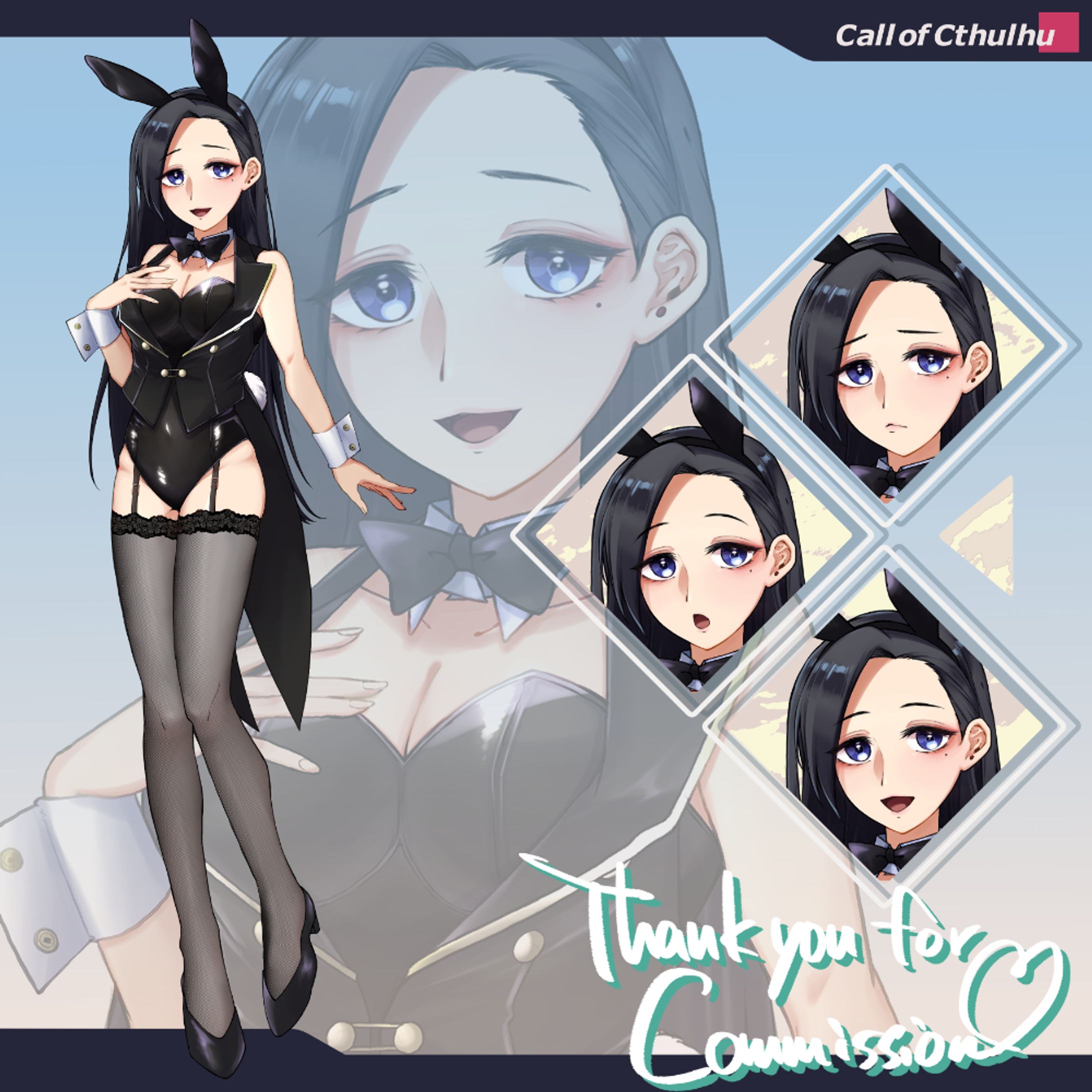 【コミッション】バニーガールさん-1