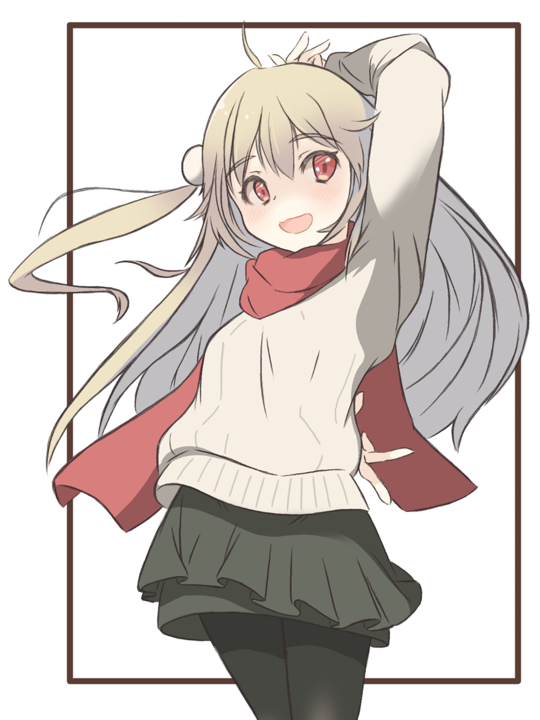 可愛みゃん冬の装い-1