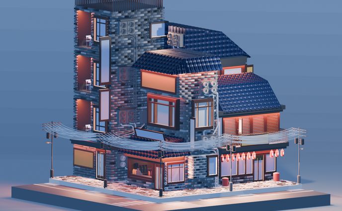 Street Corner(作成中)