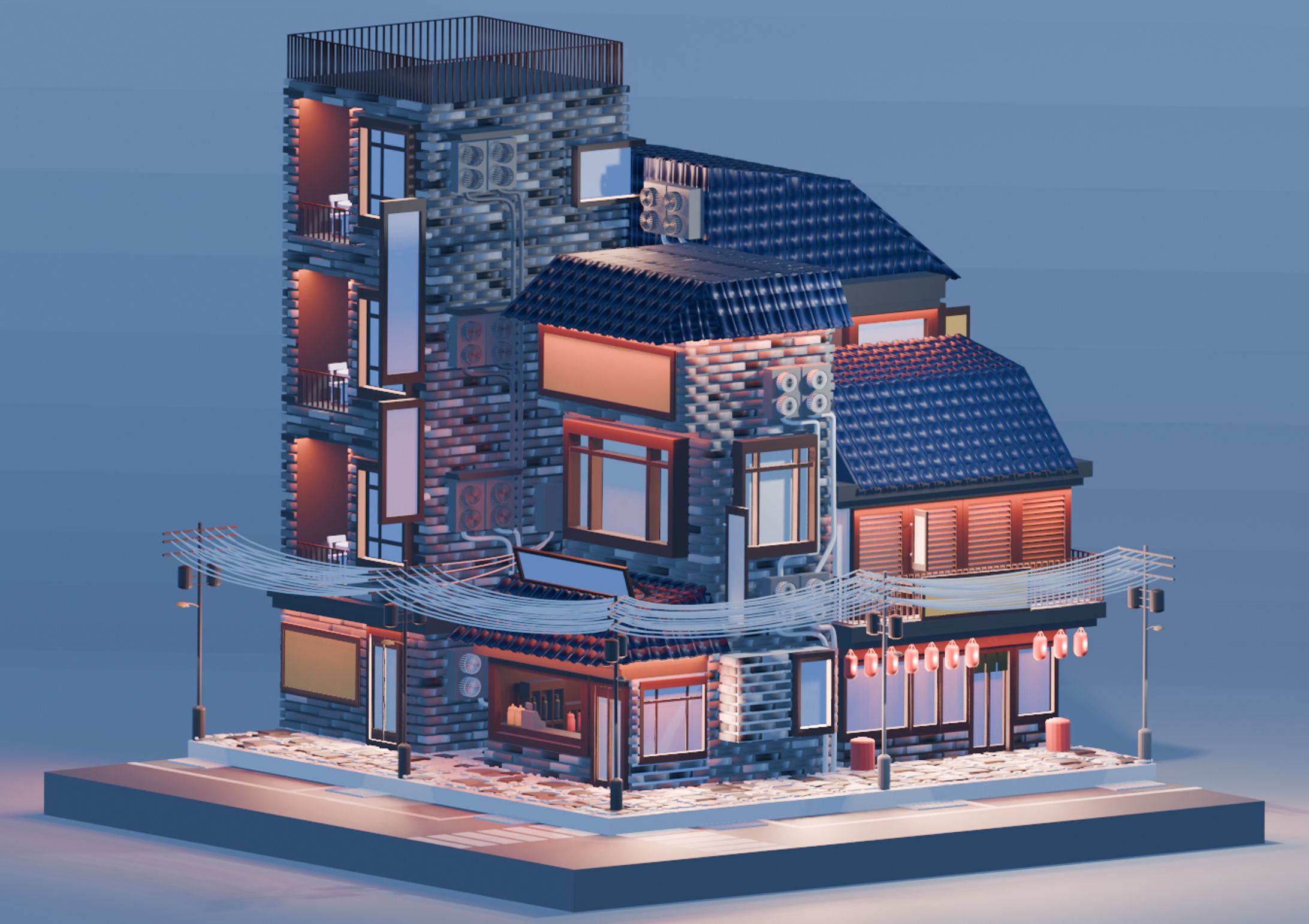 Street Corner(作成中)-1