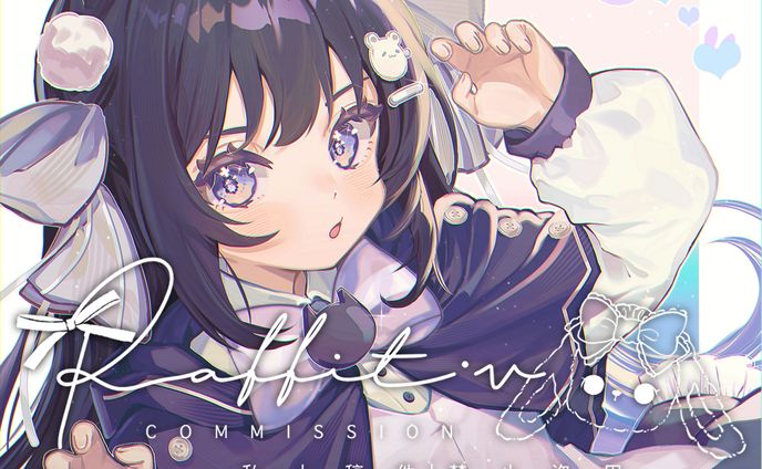 依頼絵、edit