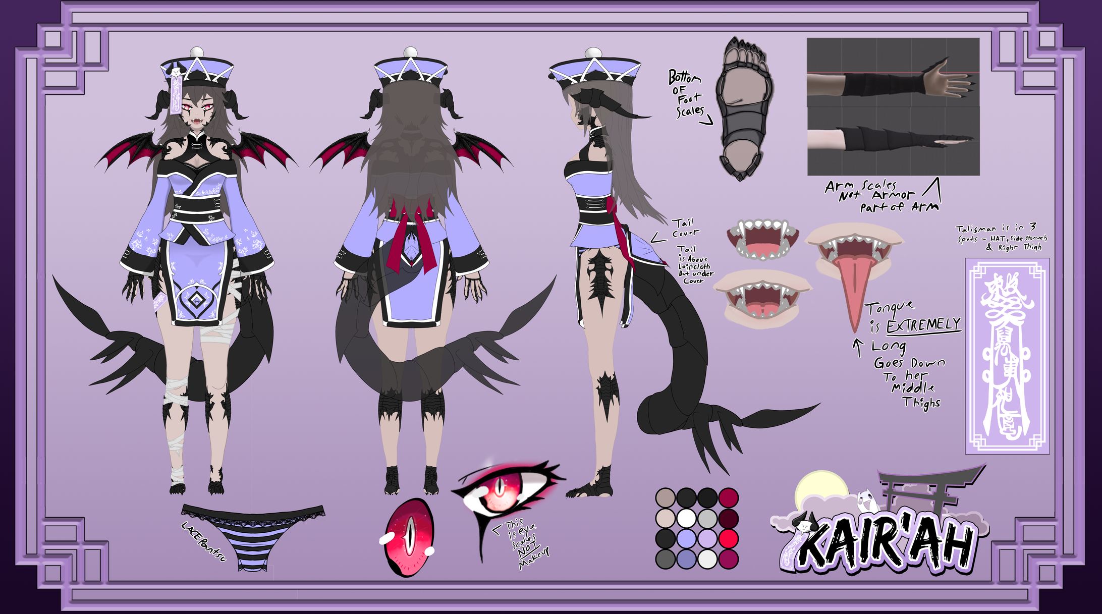 Kair'ah Reference sheets-1