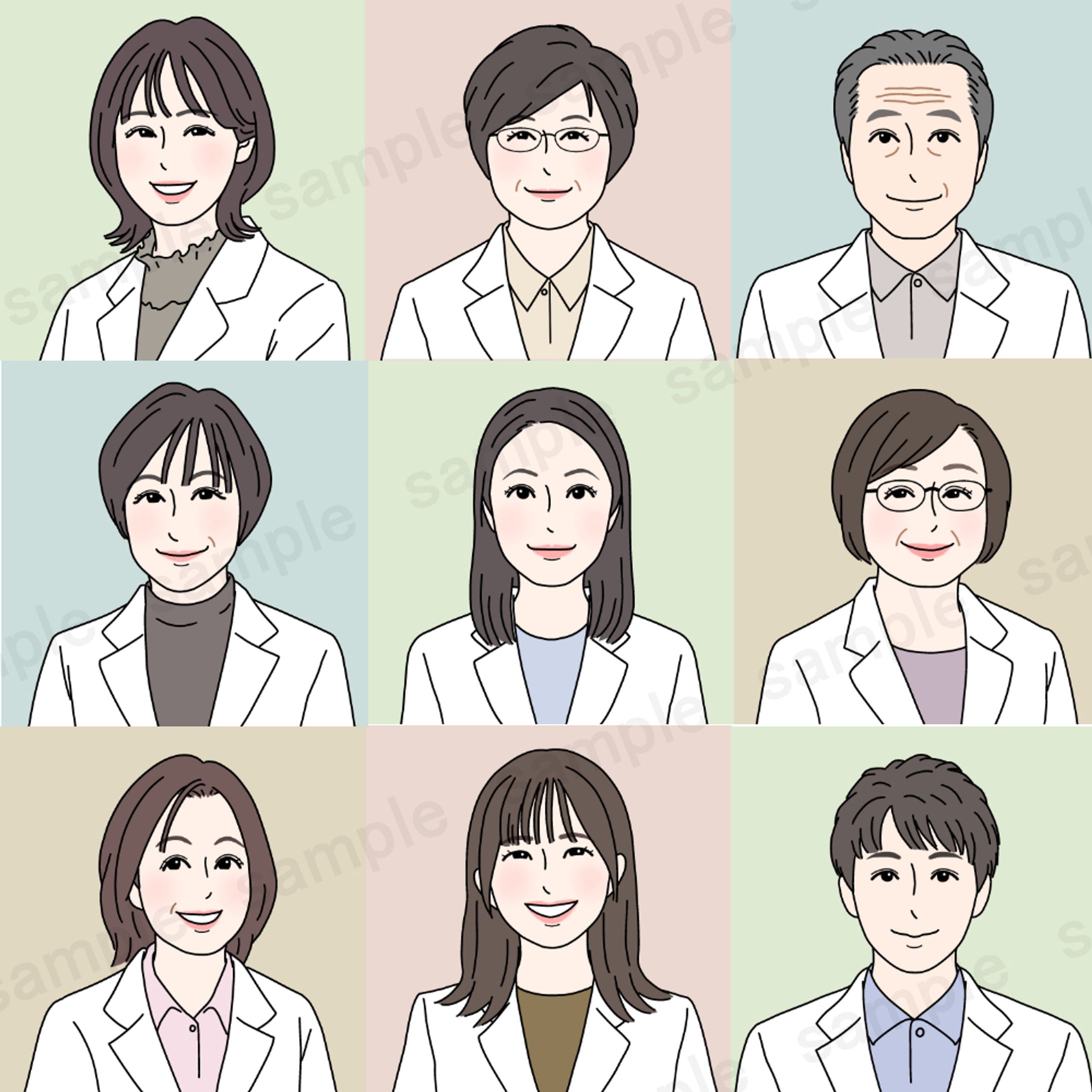 似顔絵作品-1