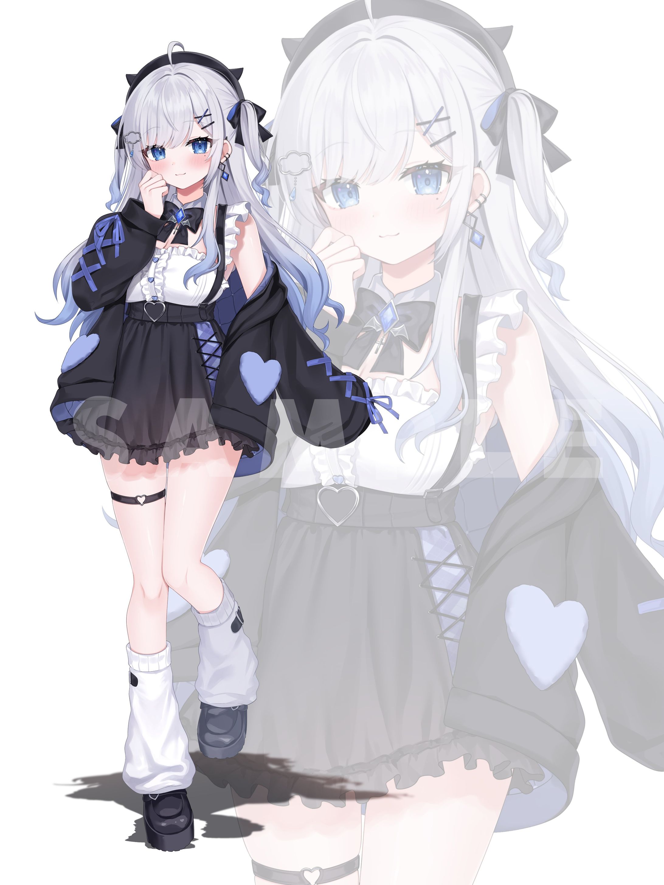 花宮莉歌様ご依頼 「花宮瑠歌」 活動用イラスト-1