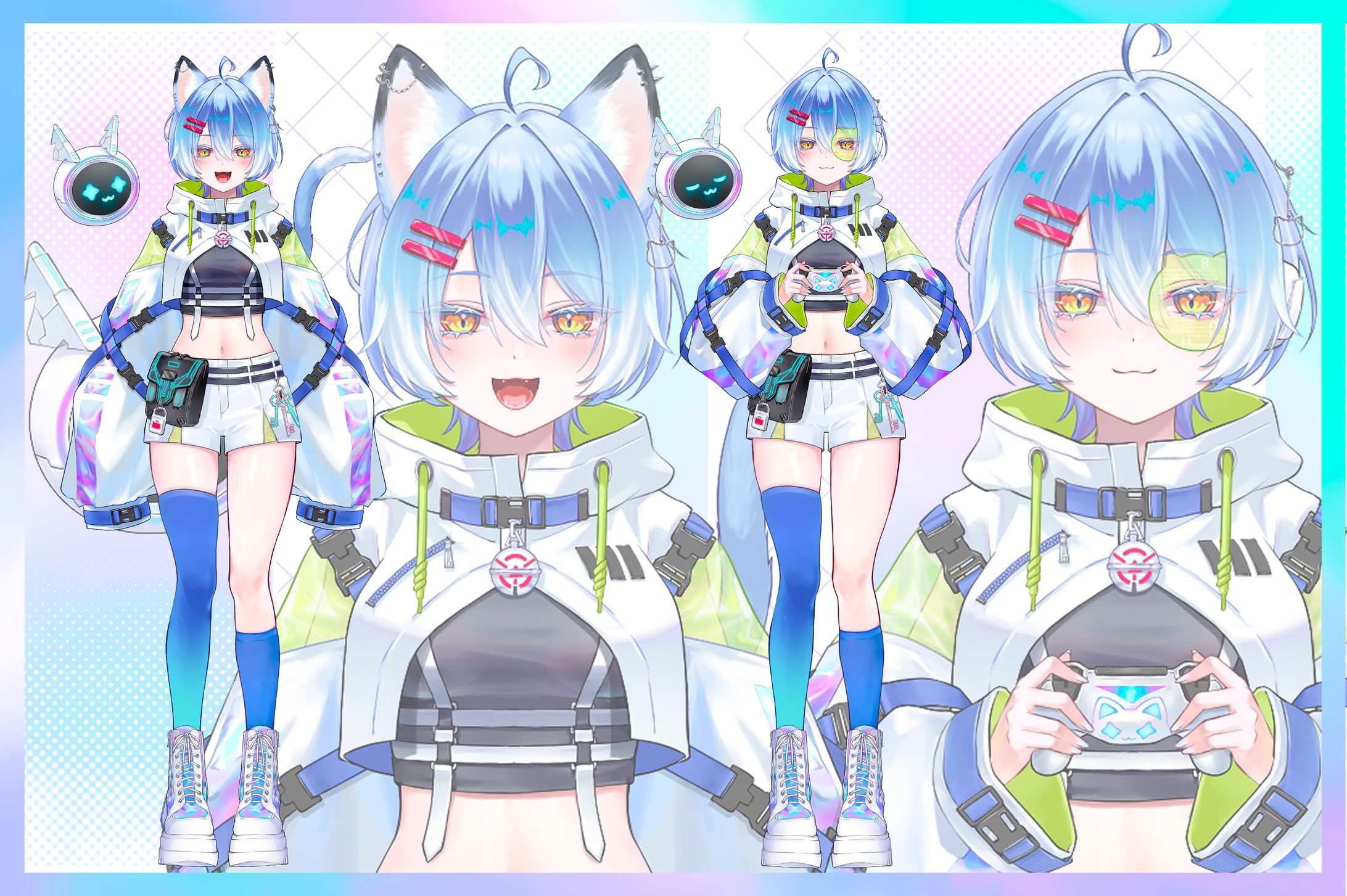 ぱじまる様Live2Dイラスト-1