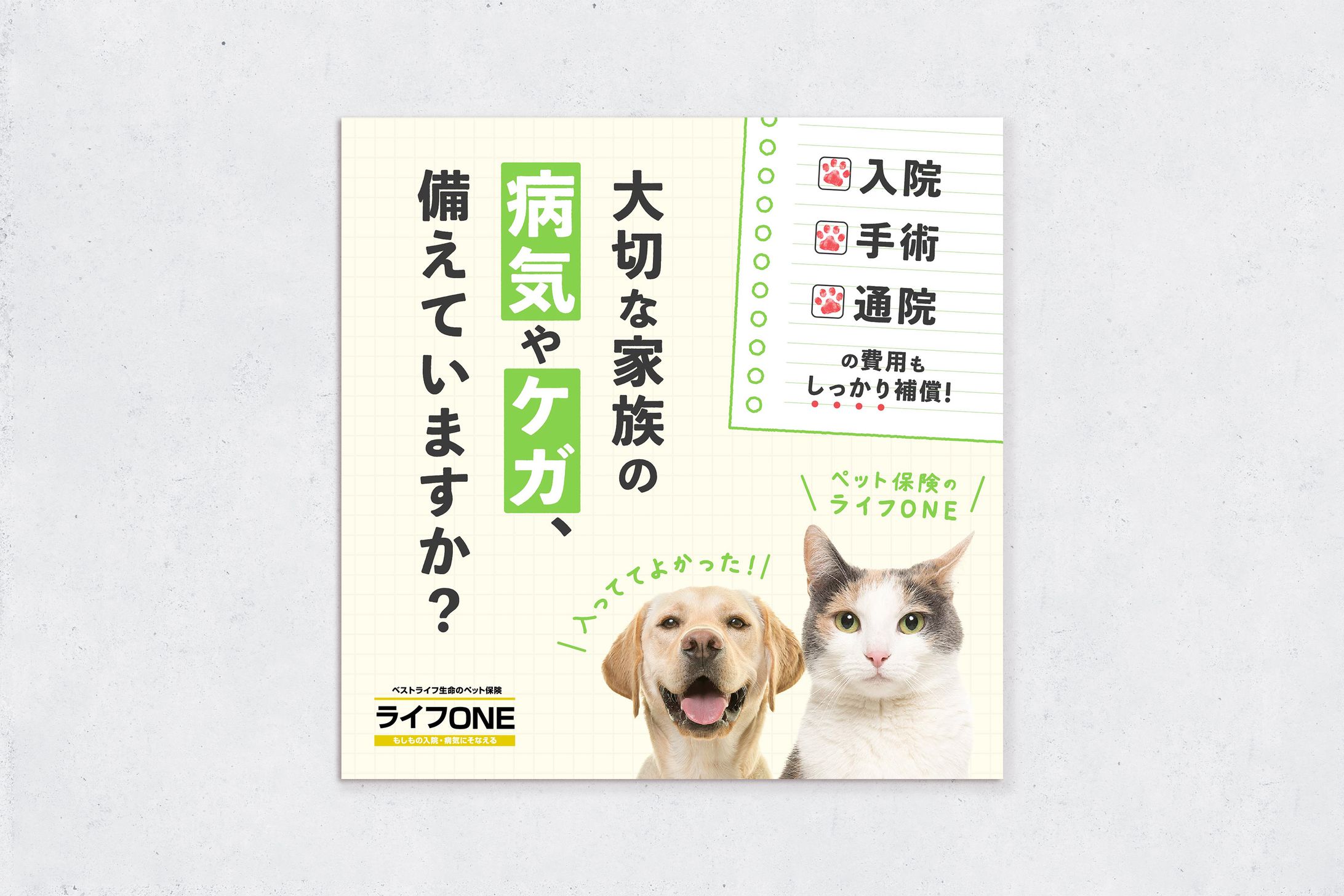 ペット保険広告｜WEBバナー-1