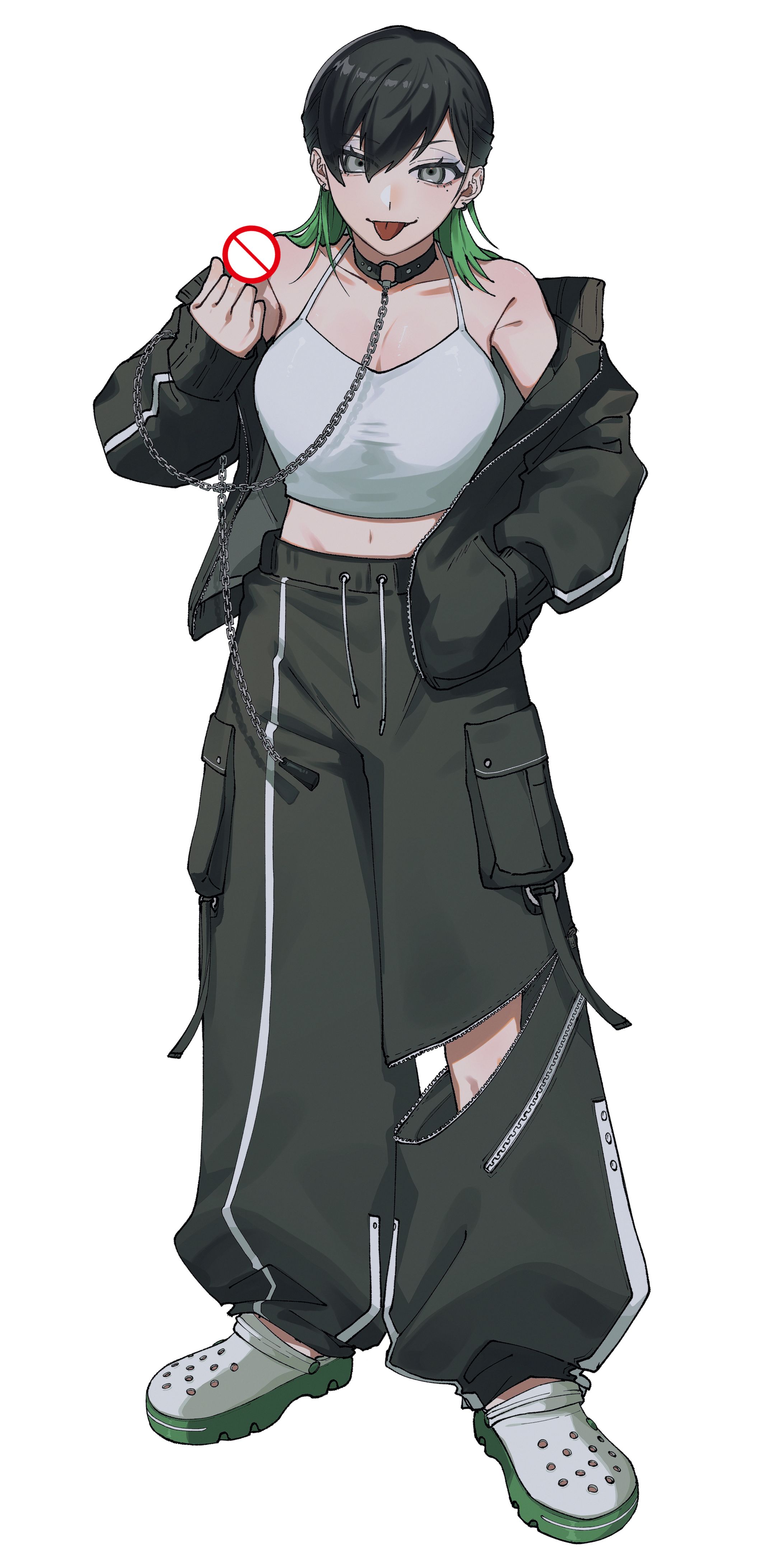 【立ち絵】緑牙巳さま / 全身立ち絵-1