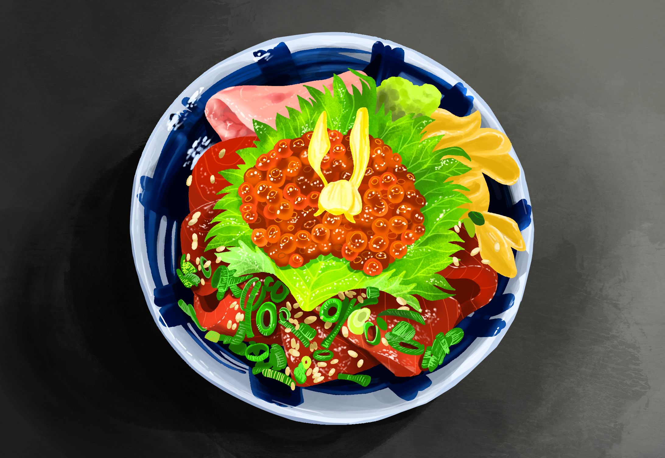 熱海の海鮮丼-1