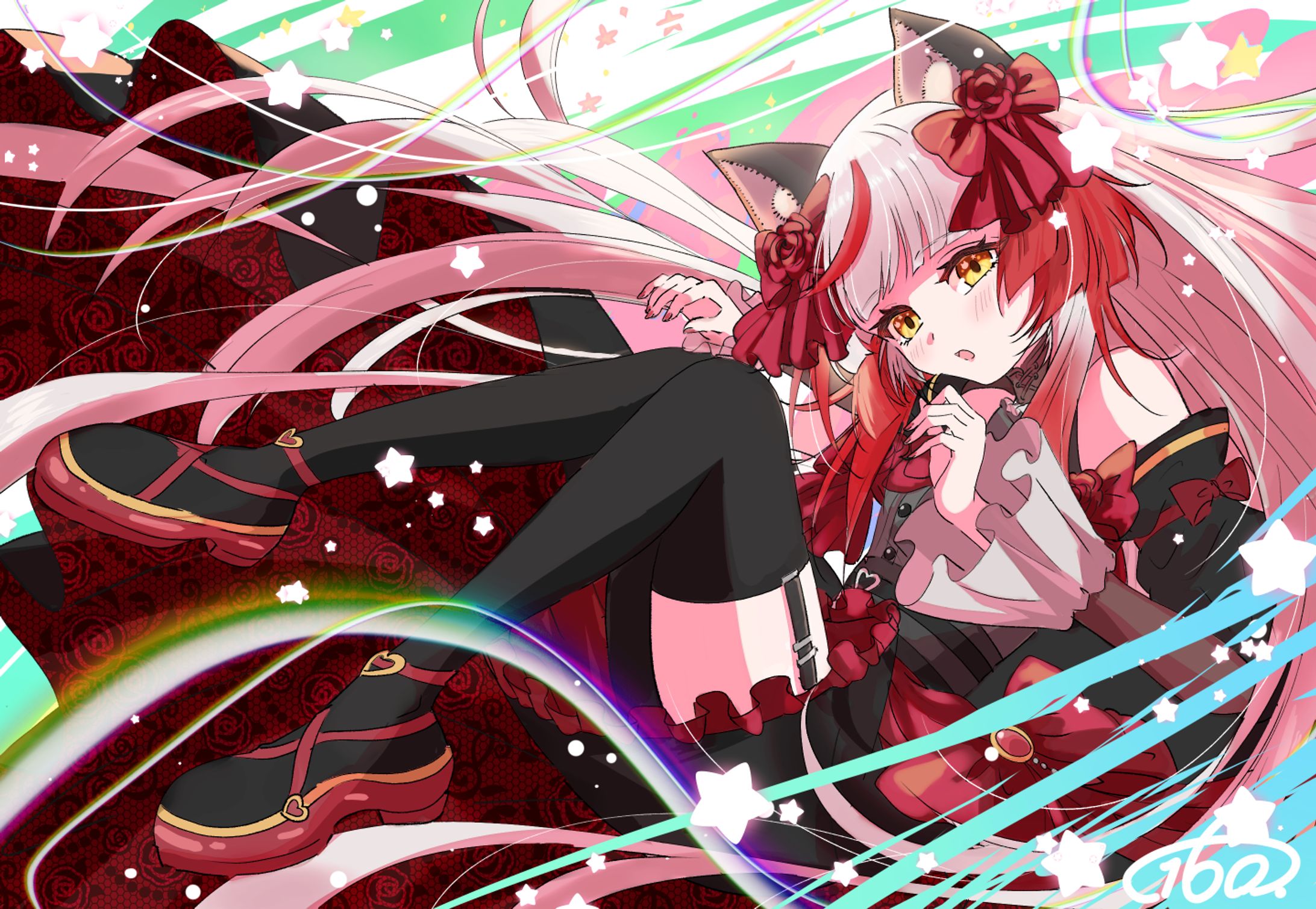 Youtubeチャンネル 猫星かなねさんファンアート-1