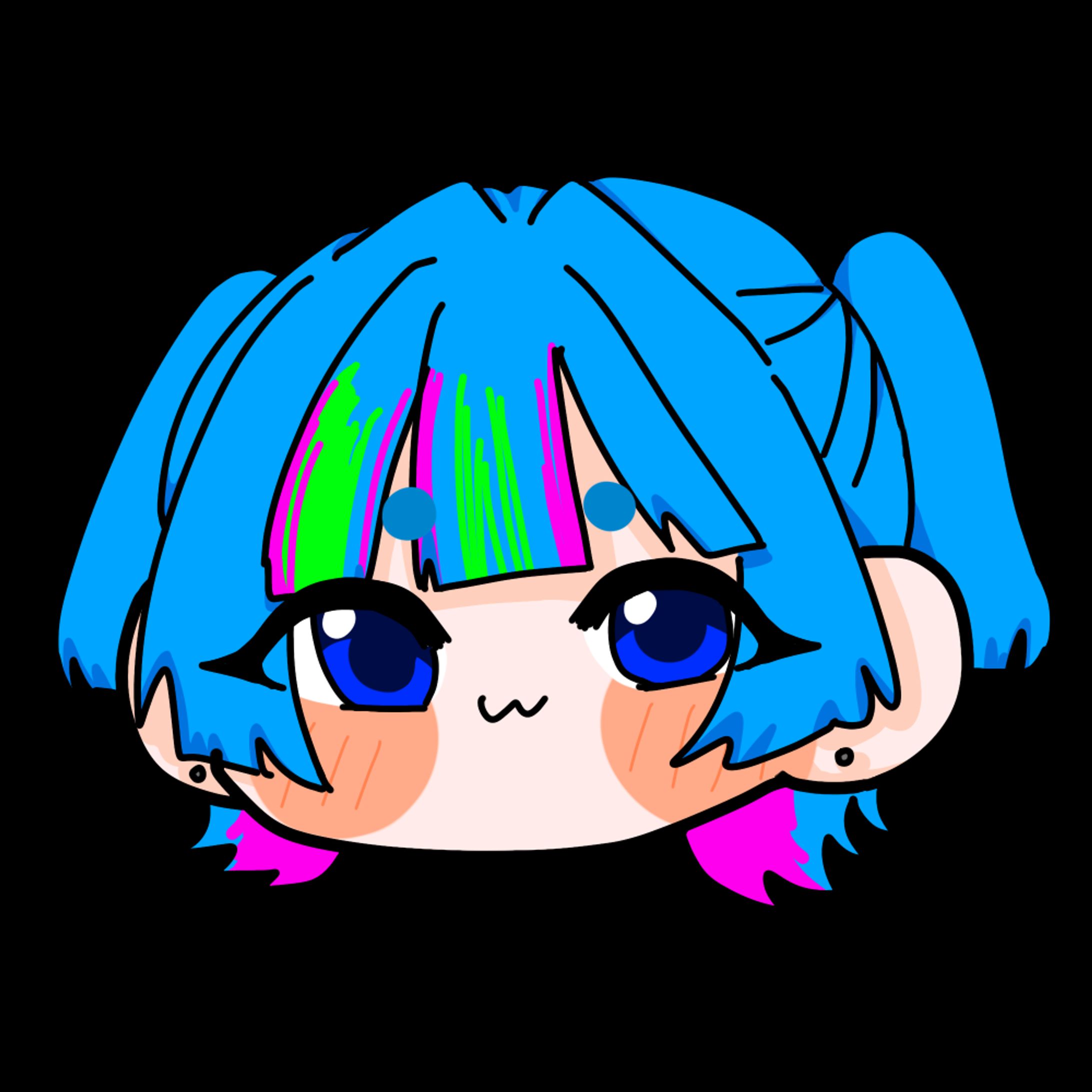 デフォルメ顏のみ-1