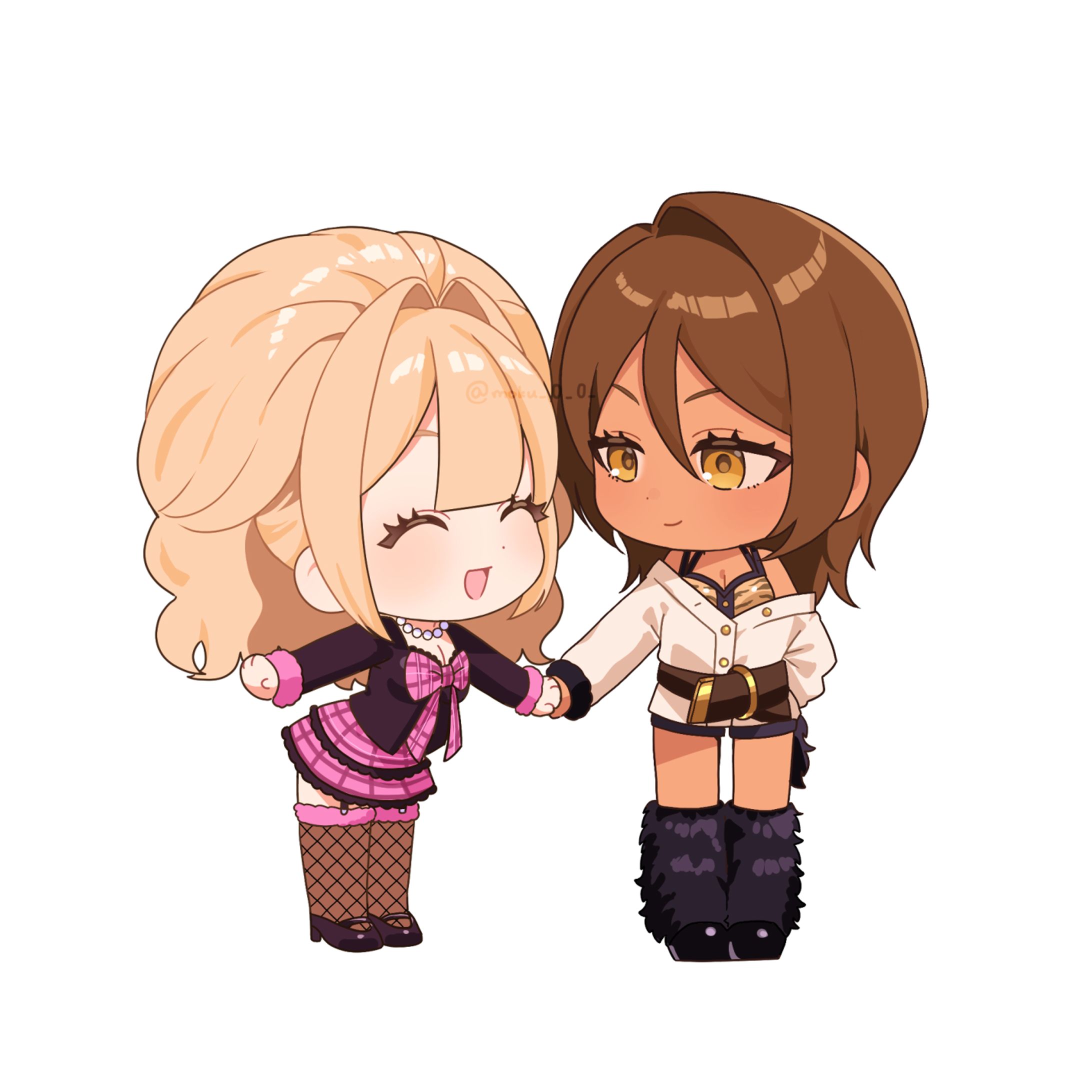 ペア_デフォルメイラスト-1