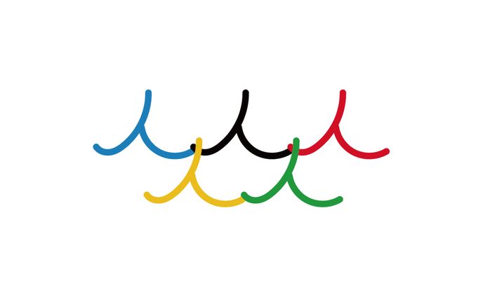 オリンピックデー（毎日ロゴ）
