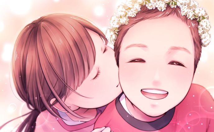 2022/8/21【似顔絵】花冠