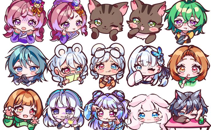 🍨スタンプ🍨　企画絵