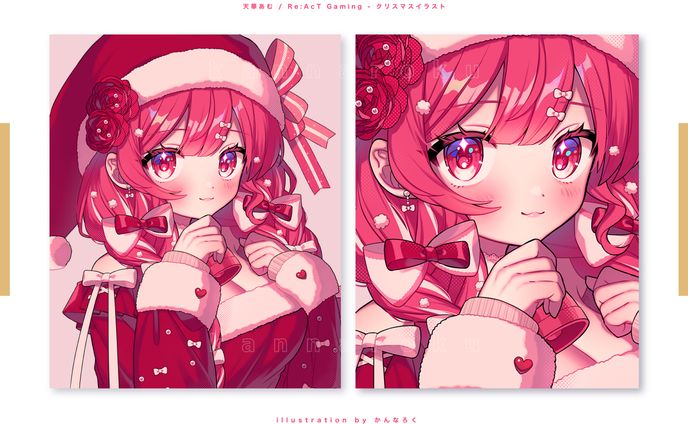 【一枚絵】Re:AcT Gaming / 天華あむ様