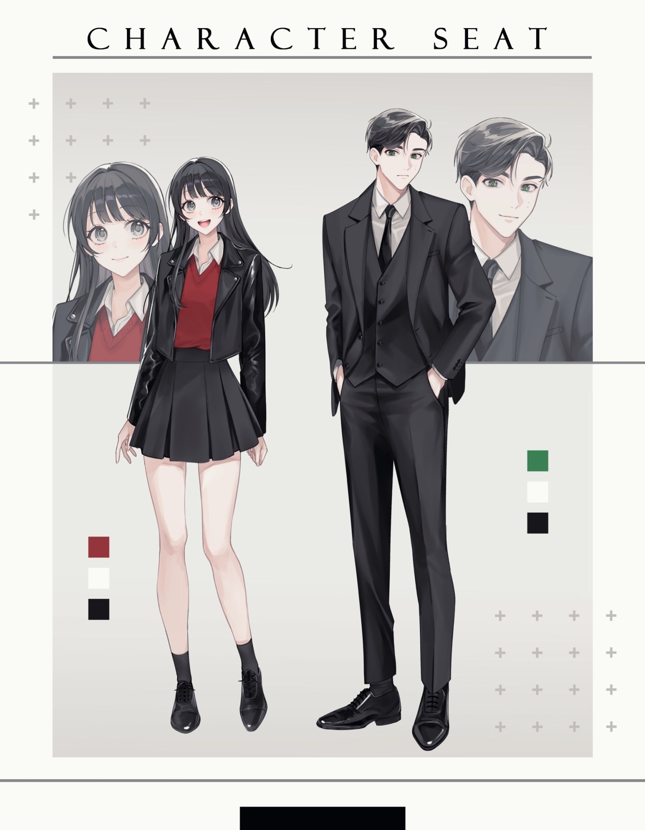 【commission】個人依頼 キャラクターシート-1
