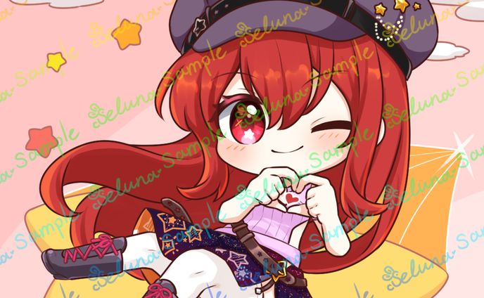 ミニキャラ、スケッチノート