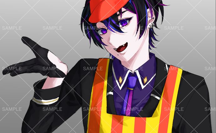 レイ・パルカ＝リーパー様　簡易イラスト