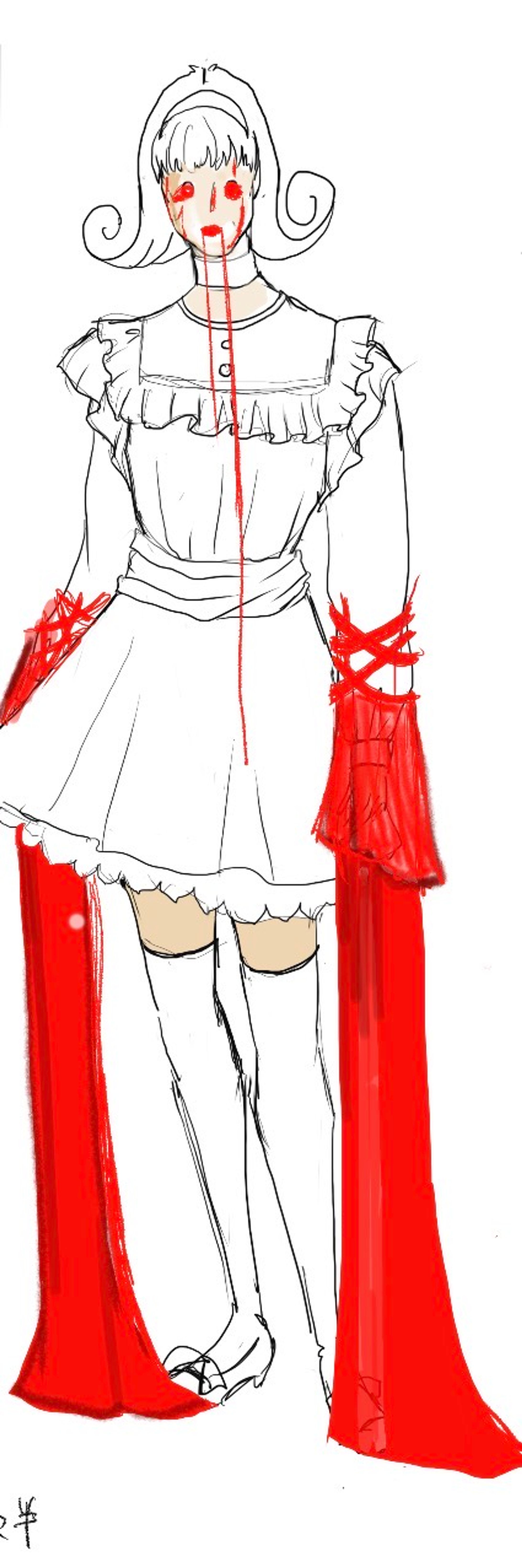 ラビニアの後半衣装イメージ