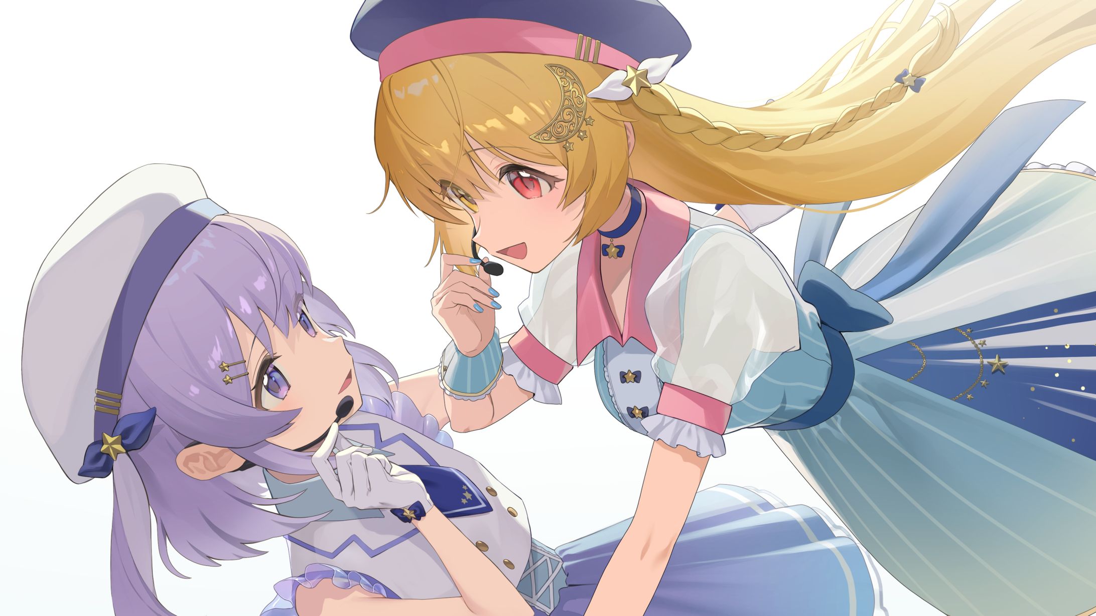 月乃様・るる様_歌ってみたイラスト-1