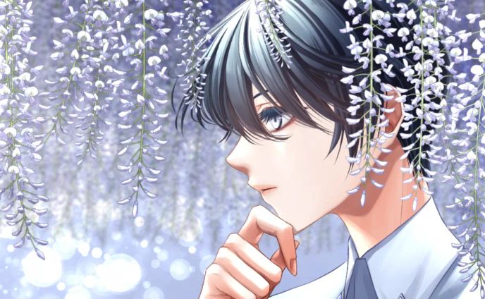 四季のヘッダーアニメーション　藤