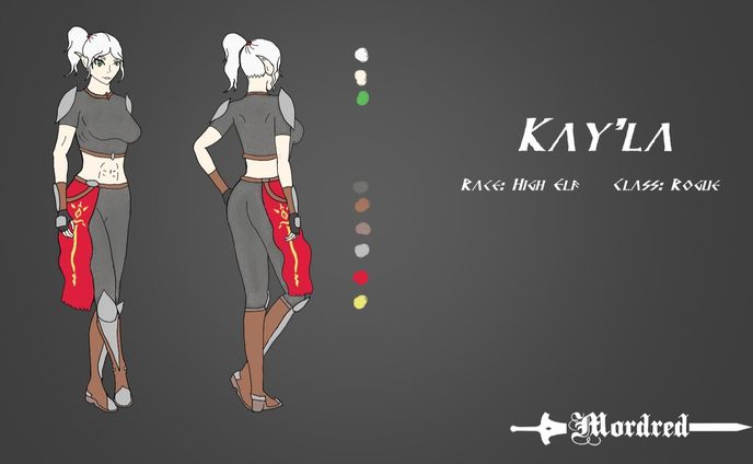 [OC- Character sheet] Kay´la