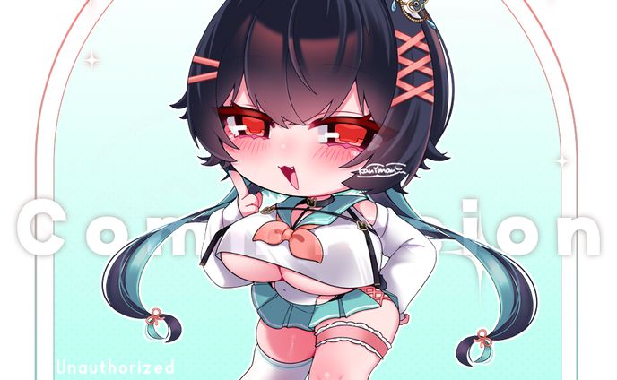 【ちびキャラ】兎海のの様 通常衣装