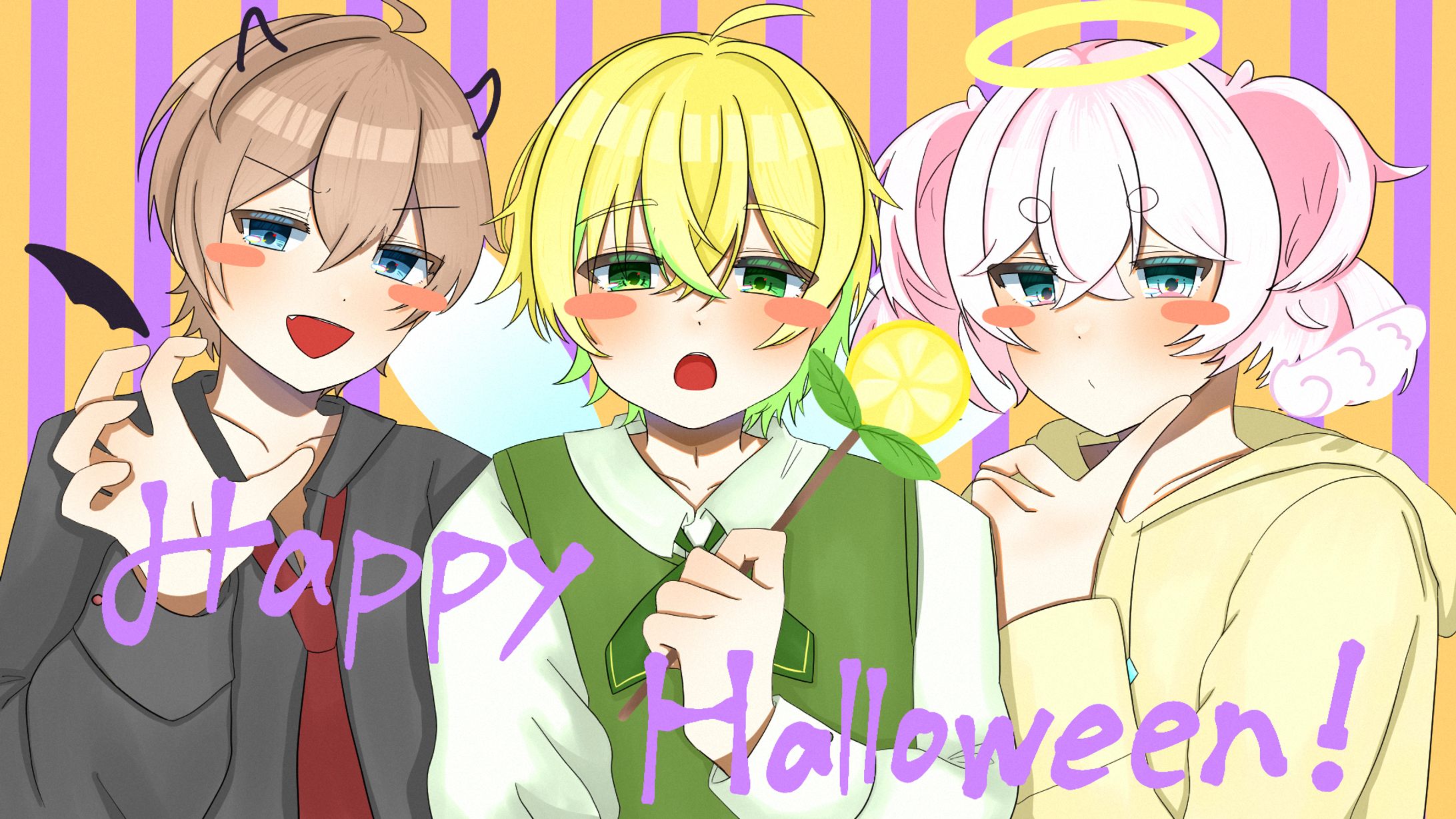 2ハロウィンイラスト SIZU,Lemon,wqtagashi-1