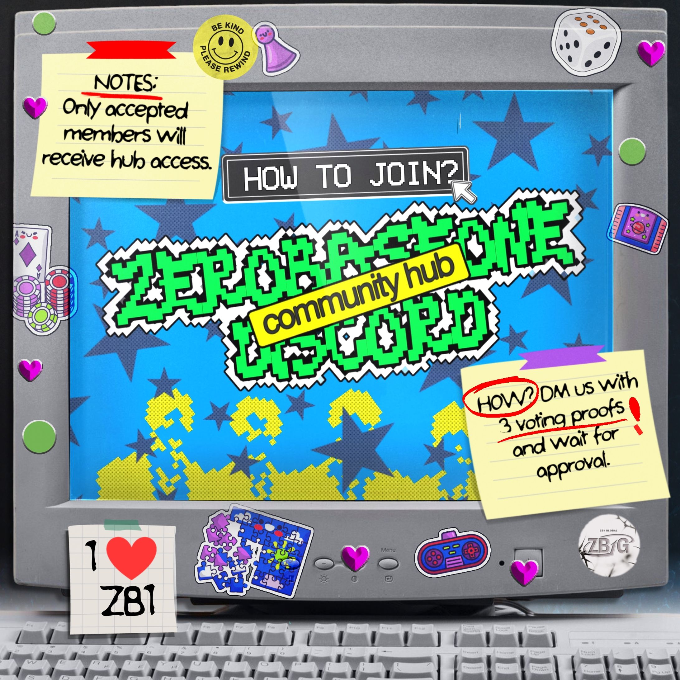 POSTER BASE ZB1-1