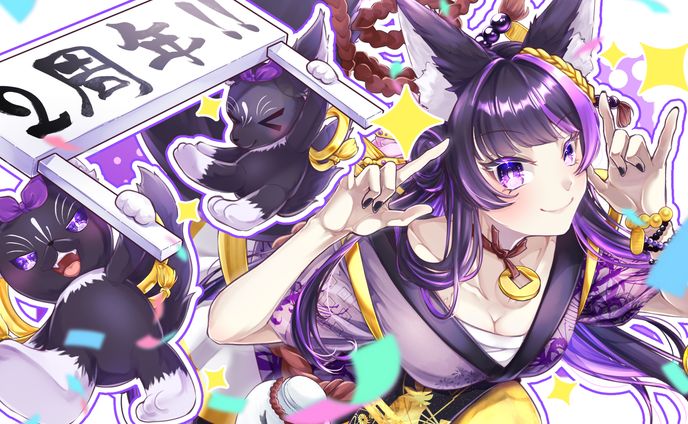 ご依頼絵：周年記念イラスト②