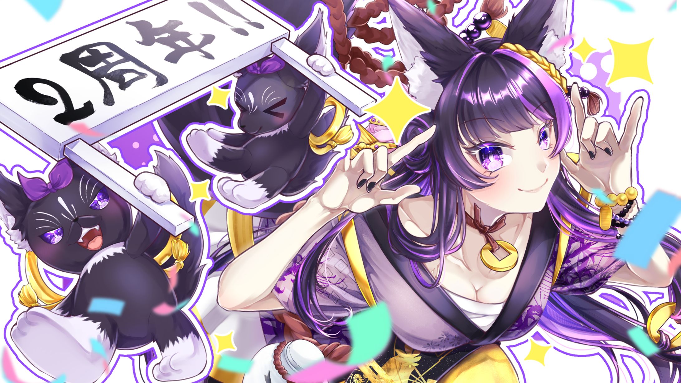 ご依頼絵：周年記念イラスト②-1