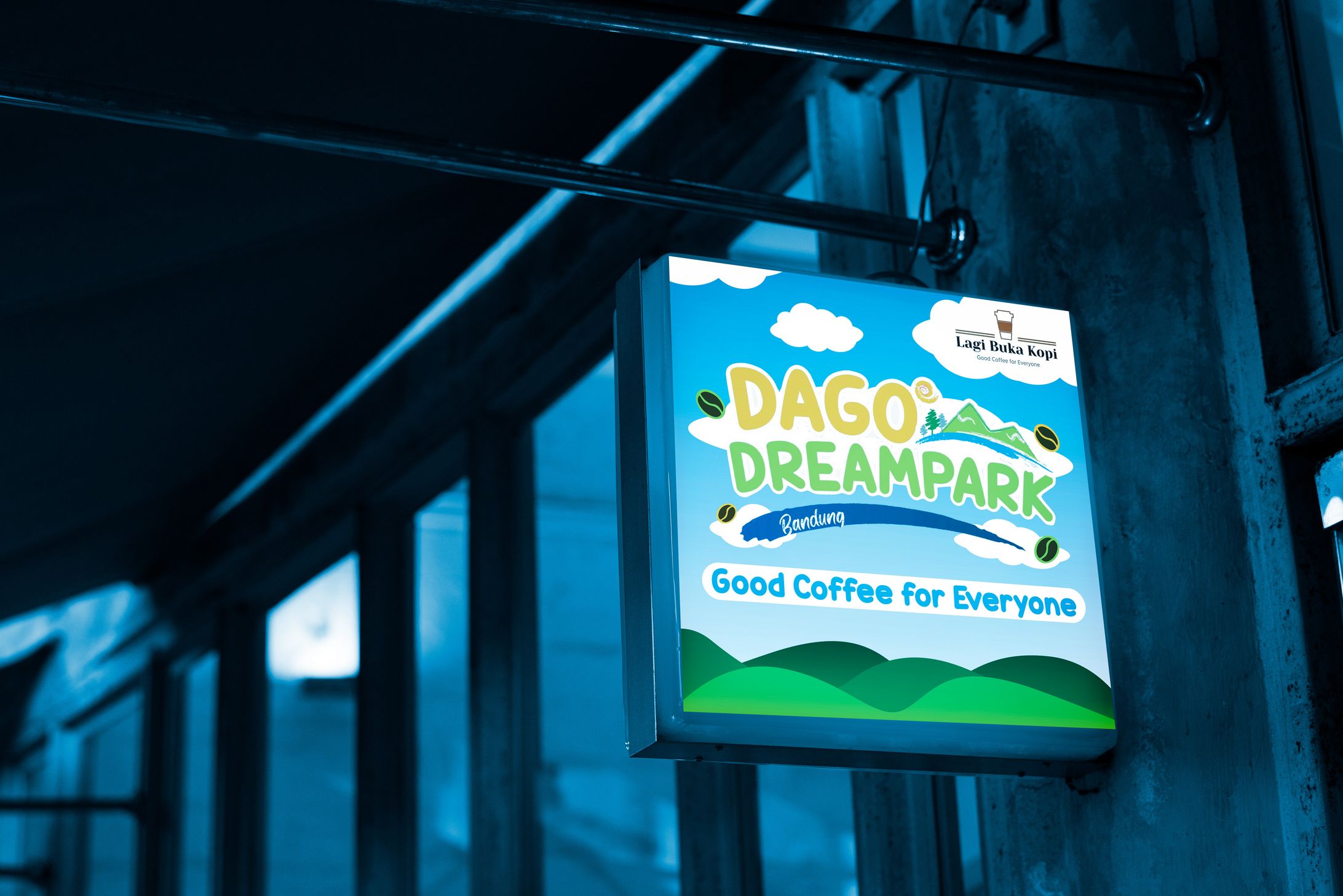 [Commission] Cup Bottle Neon Box-1