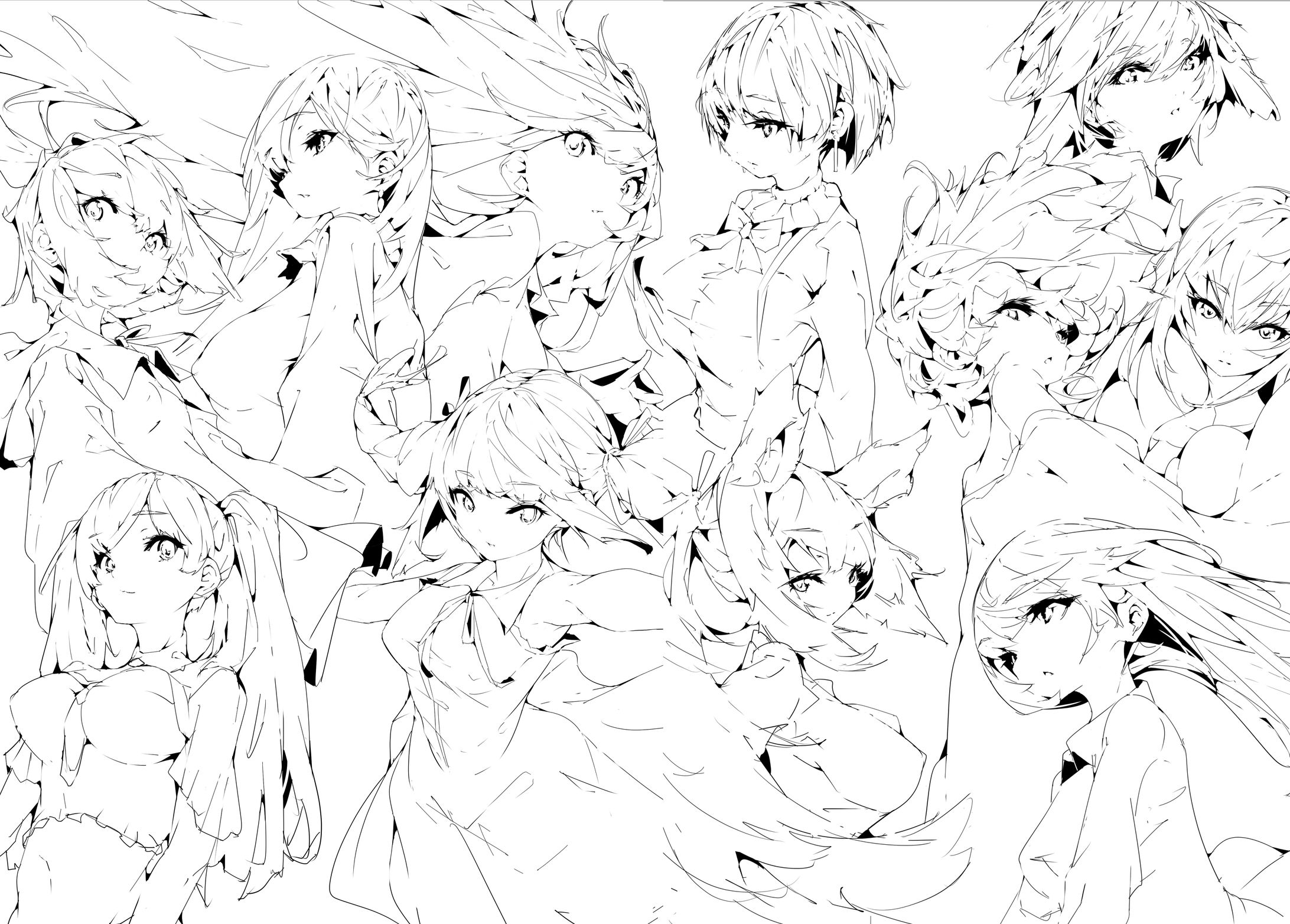 線画集-1