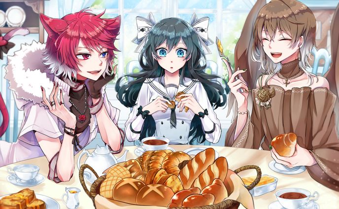 ゲームスチル、一枚絵、ご依頼絵
