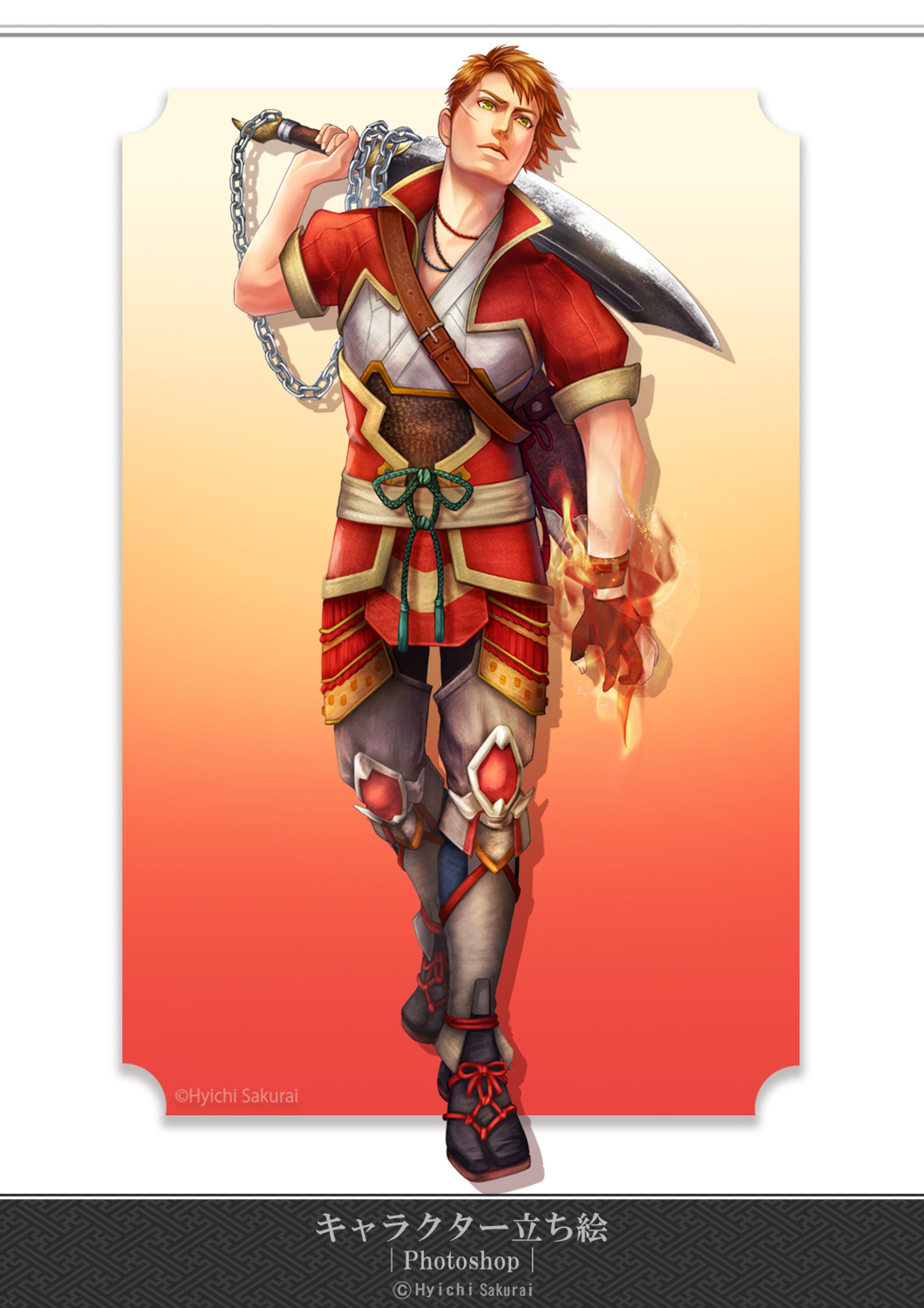 【創作】キャラクター立ち絵３-1