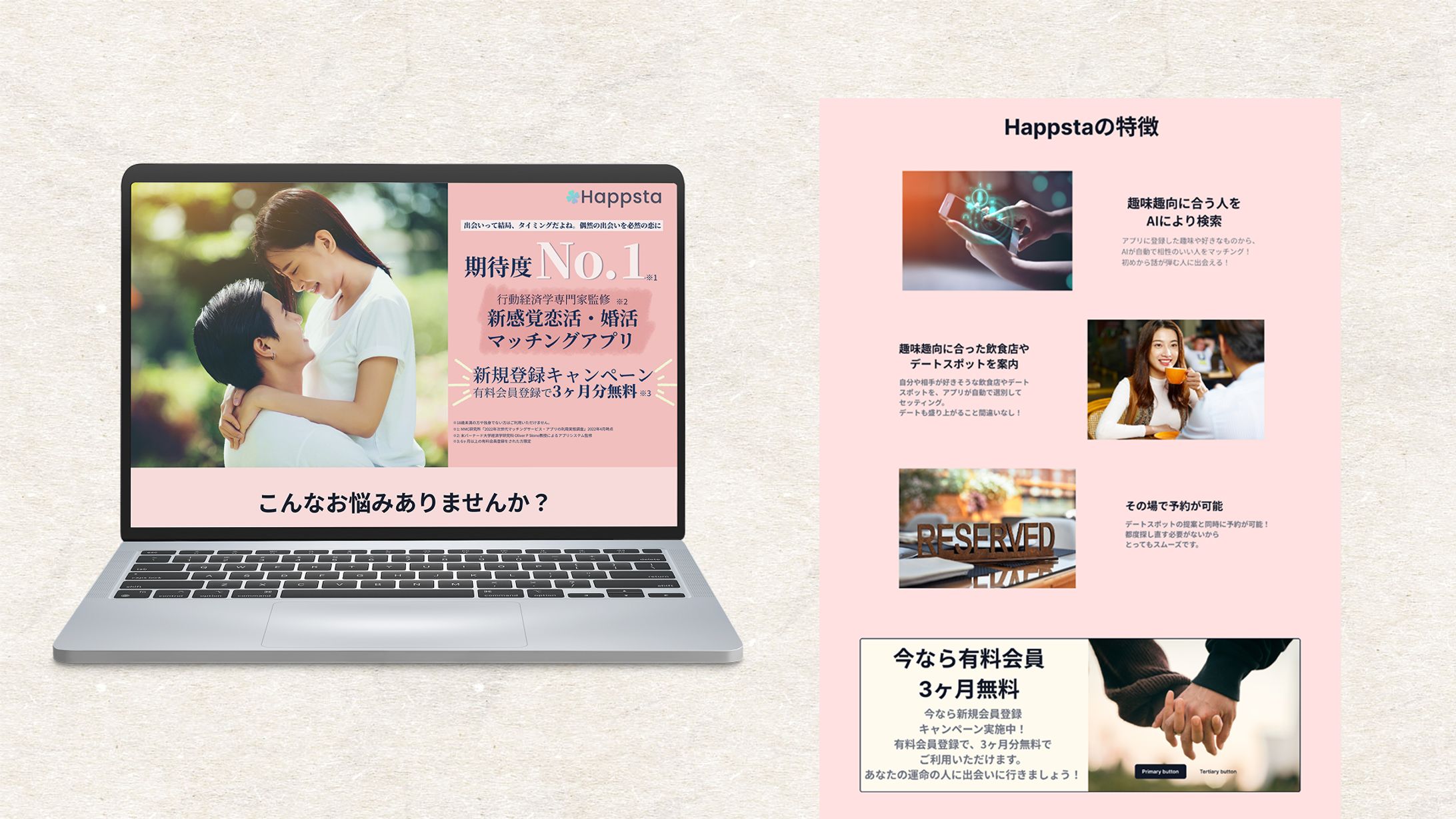 LP/マッチングアプリ 【PC版】-1