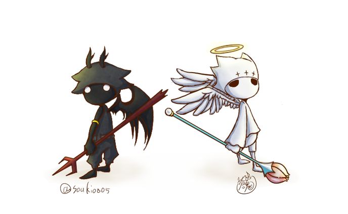 悪魔と天使のモンスター