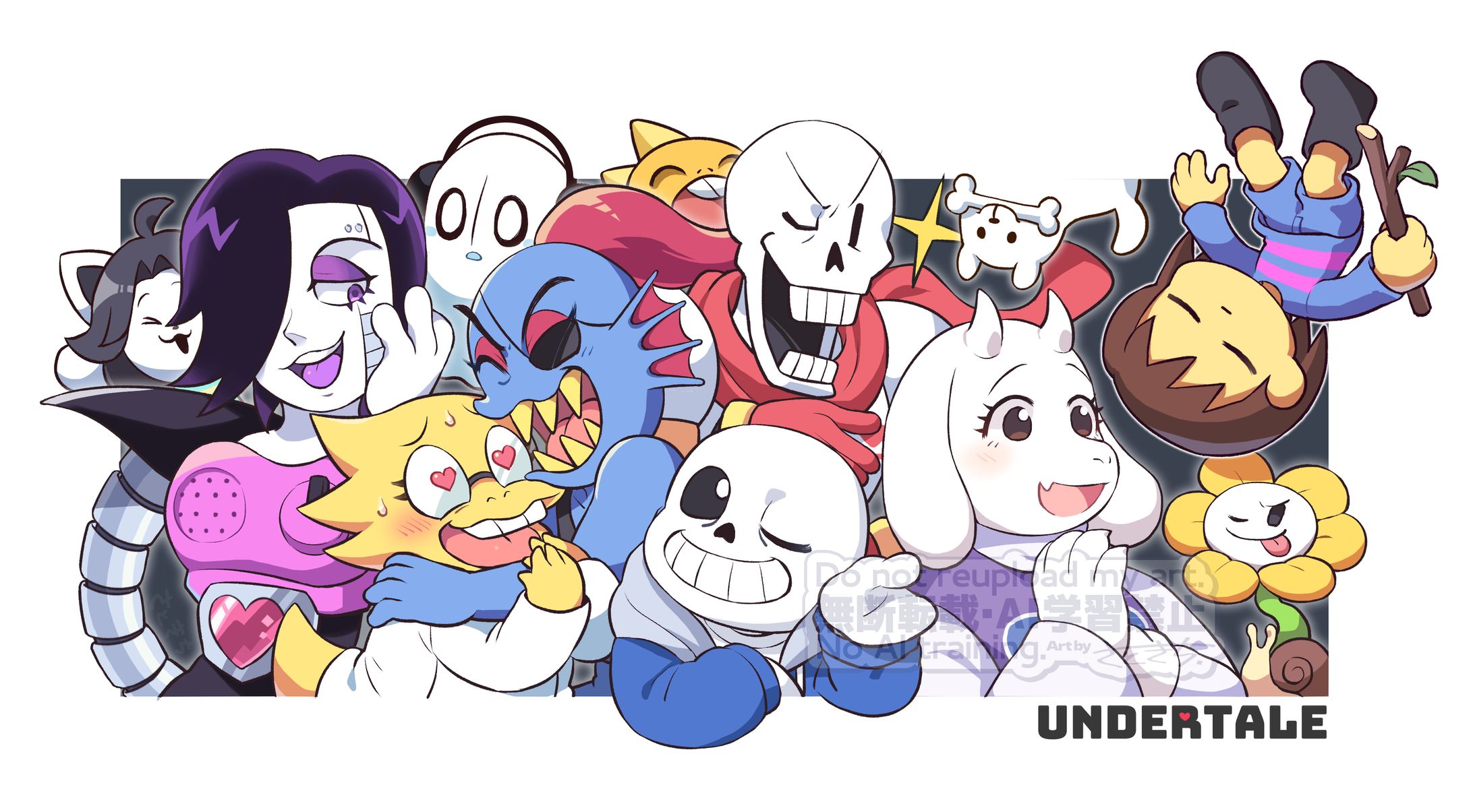 UNDERTALE(fanart)-1