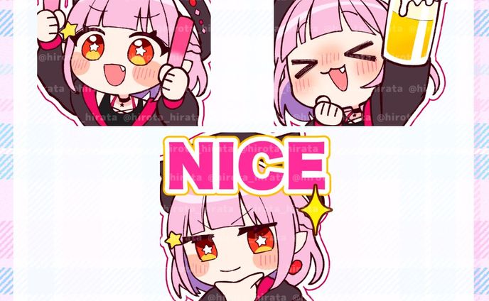 メンバーシップスタンプイラスト　レイラ・マグノリア様