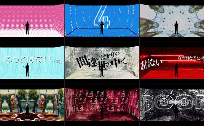 【LIVE BG Graphic】blackboard 背景LED映像制作