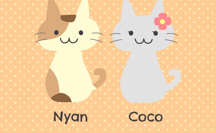 ペット預かりサービスのキャラクターデザイン(cocoda! Daily Graphic)