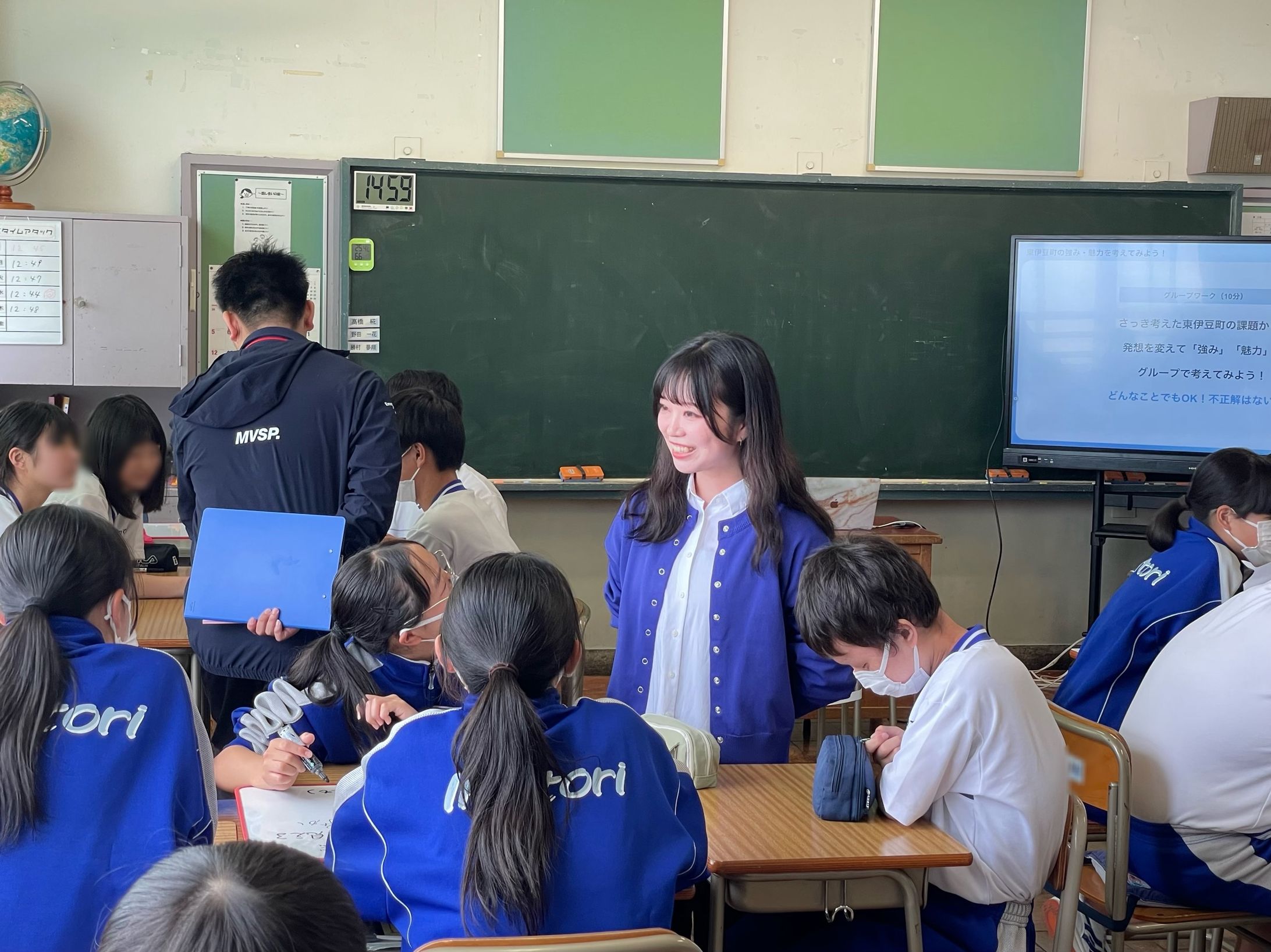 【東伊豆町立稲取中学校】授業-1