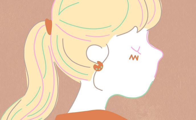 ポニーテールヘアーのカジュアルな女の子

#イラスト
#イラストグラム#イラストレーション#イラストレーター#女の子イラスト#女の子の横顔イラスト#お仕事募集中#ポニーテール　#カーディガン肩掛け #カジュアルファッション 
#illustrater#illustrate#illust#illustrationart#illustgram#procreate