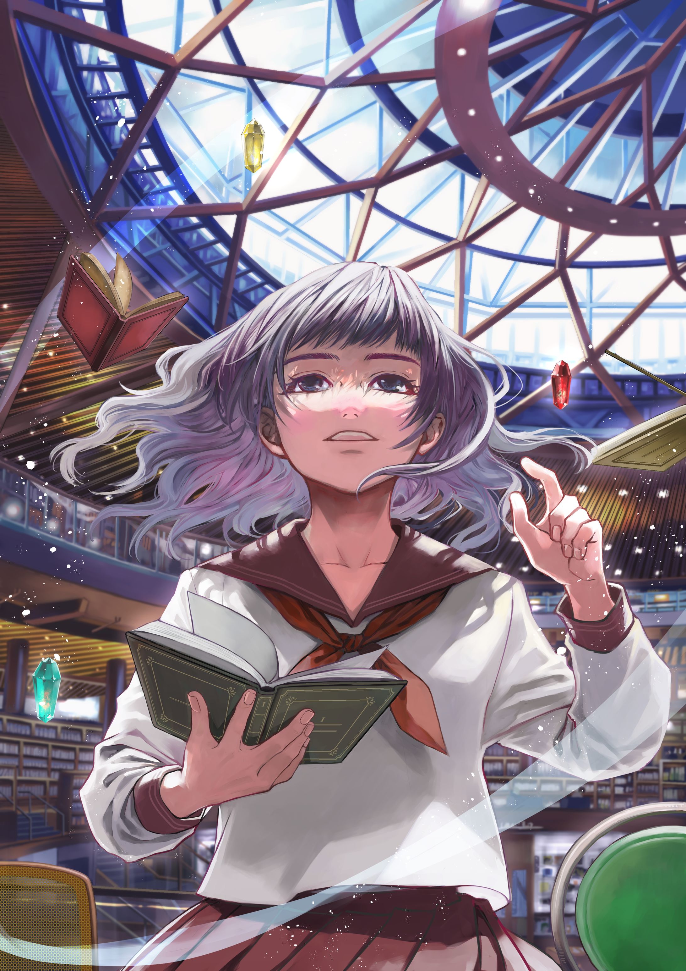 図書館の魔法-1